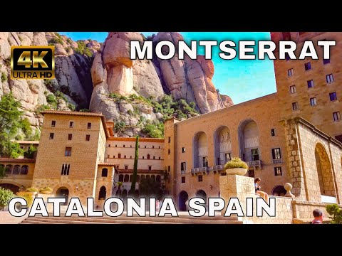 Montserrat - The Mysterious Mountain Catalonia Spain 4K