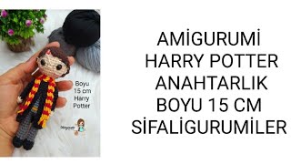 AMİGURUMİ HARRY POTTER ANAHTARLIK 15CM #amigurumi #harrypotteranahtarlık