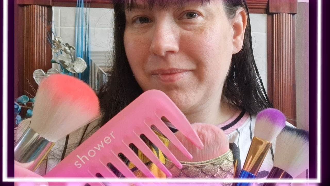 ASMR Brushing and Combing the Camera  (FOR EMS)  Relax with me ...