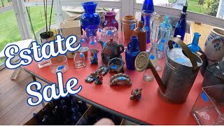 The BARGAINS Were In The Basement! Estate Sale Shopping For Resale!