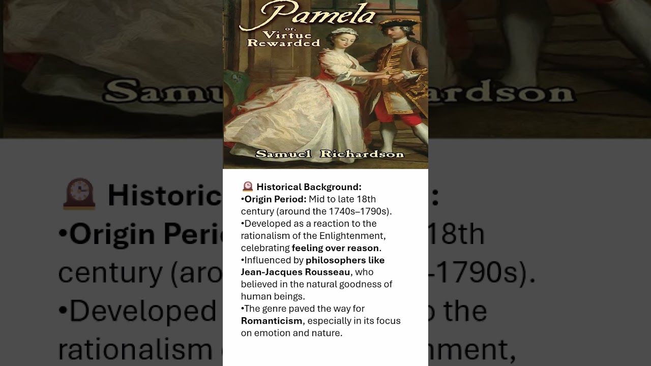 Sentimental Novels in English Literature| Characteristics/Types of novels in literature 