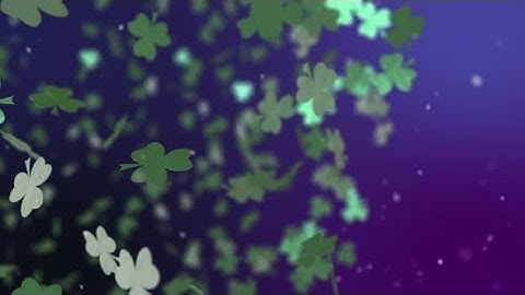 Shamrock Saint Patrick Day Celebration | Motion Graphics - Videohive template