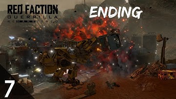 Red Faction Guerrilla ReMARStered Walkthrough Gameplay Part 7 (ENDING)