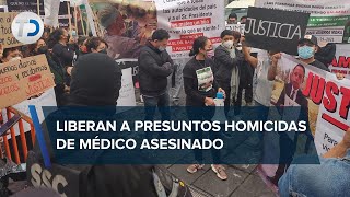 Familiares de médico asesinado en Coyoacán piden justicia tras liberación de presuntos homicidas