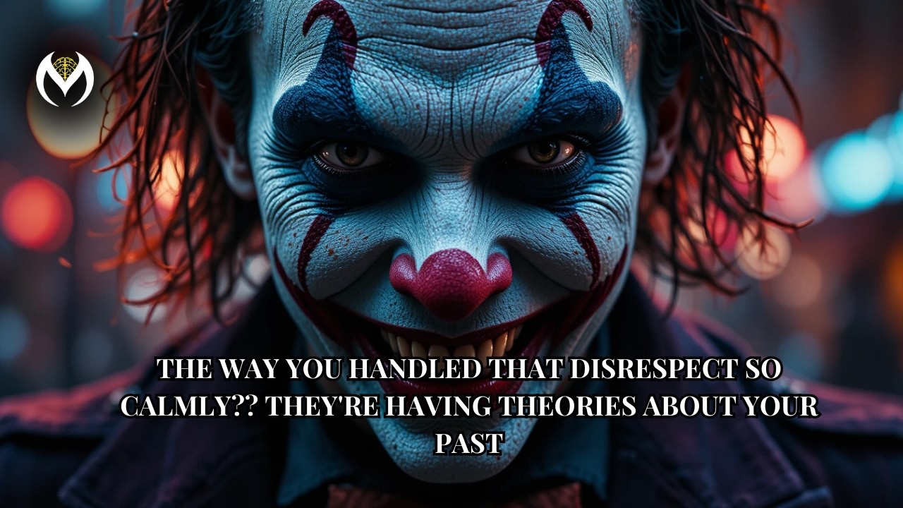 THE WAY YOU HANDLED THAT DISRESPECT SO CALMLY?? THEY'RE HAVING THEORIES ABOUT YOUR PAST || JOKER.