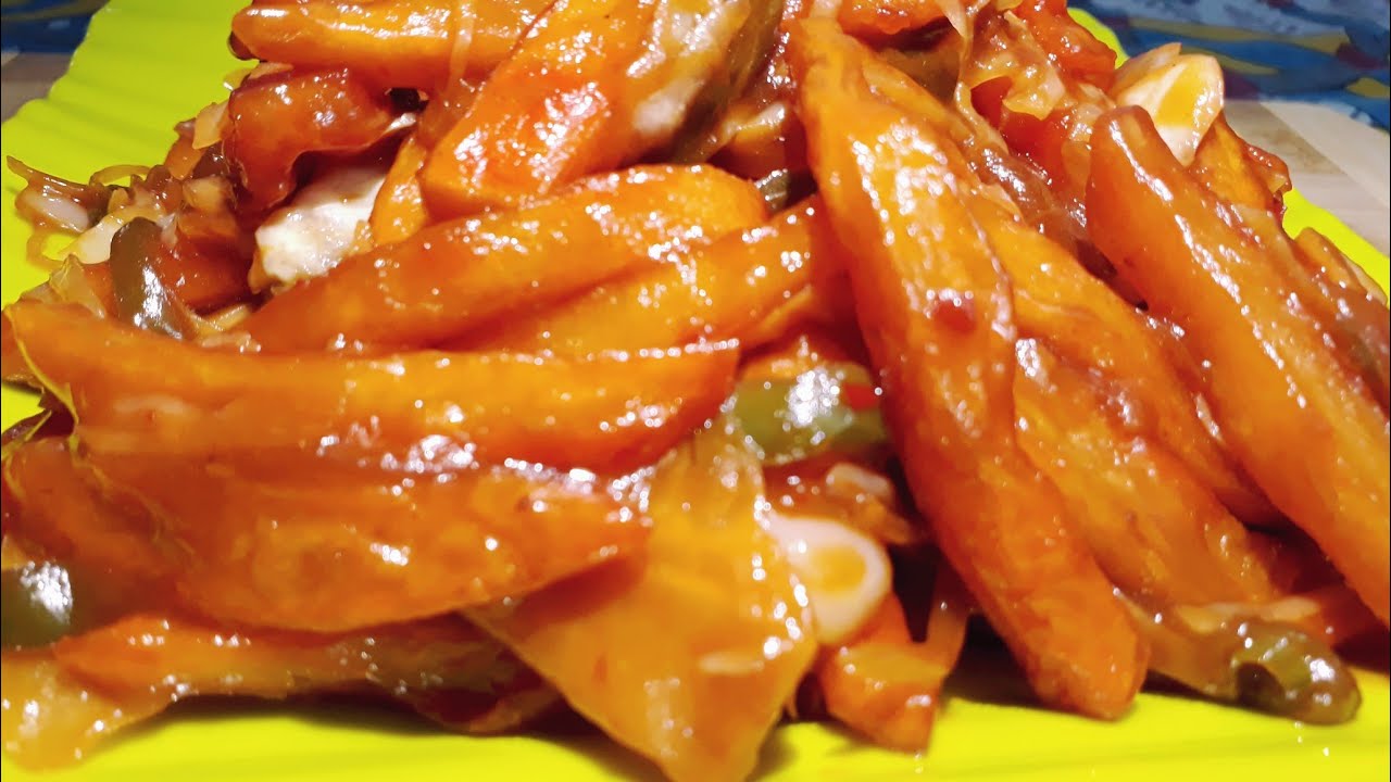 chilli potato banane ki vidhi Chilli Potato kaise banayesimple