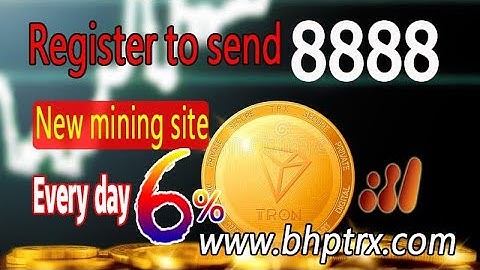 NO.1 mining  in the world, Get 6% dailythe title of the video