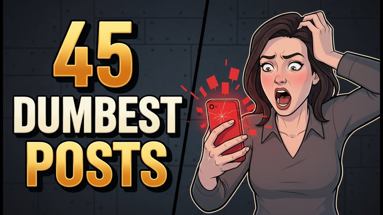 45 самых глупых постов в социальных сетях, которые люди пытались удалить и тут же пожалели об этом.