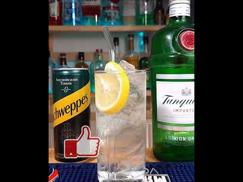 Gin and Tonic G&T cocktail / Коктейль Джин Тоник #shorts #cocktail