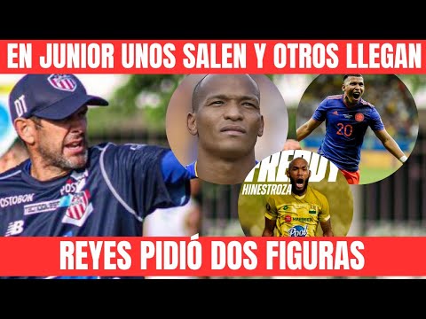 Junior de Barranquilla ARTURO REYES PIDIÓ REFUERZOS DE CATEGORÍA ...