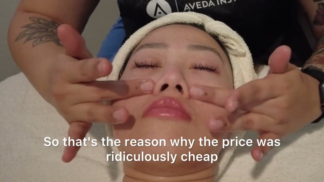 $40 facial at Aveda Institute in Las Vegas