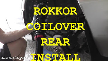 Rokkor Coilover REAR Strut Install with Basic Hand Tools HD