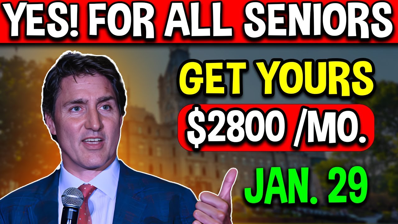 55+ Seniors ! Receive Your 2800 OAS Benefits Sent By CRA Amid High