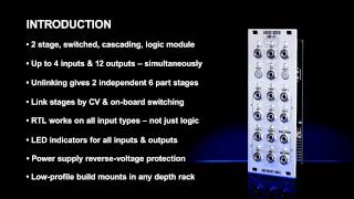 ADE-31 Logic Boss Eurorack Module - Overview