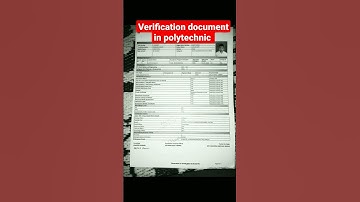 Bihar polytechnic verification document list। #document #results #allotmentletters #verification