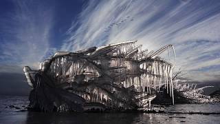 Winter Ice: Photos by Lake Michigan