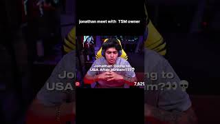 jonathan meet TSM OWNER #esports #jonathan #godlike #tsm #jonathangaming #godl #bgmiindia #bgmi