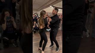 Intermediate Bachata Class Demo - Demetrio &amp; Nicole - Bachata Dance Academy #bachata #bachatadance