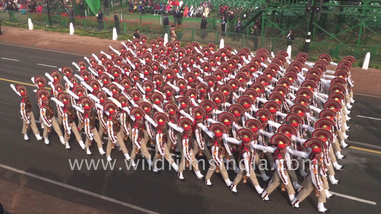 BSF R Day preview - Camels and the Border Security Force of India