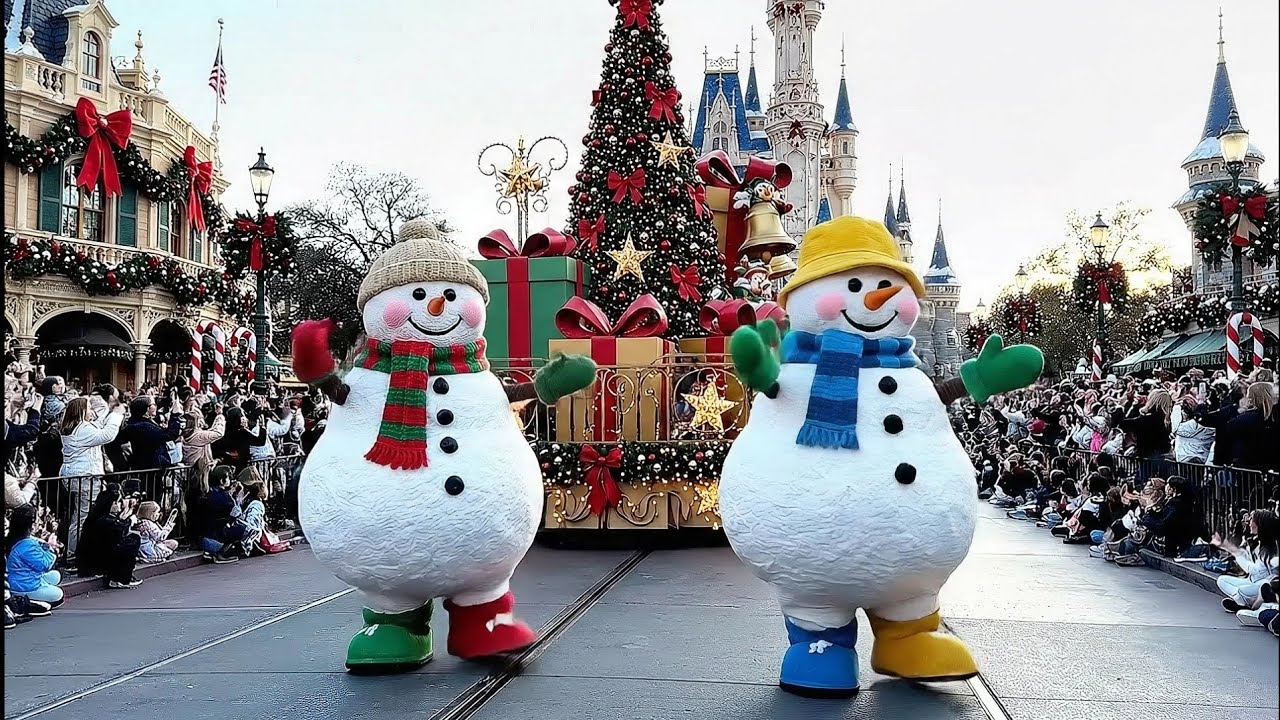 [4K] Disneyland A Christmas Fantasy Parade 2025 | FULL SHOW 4K POV (60FPS)