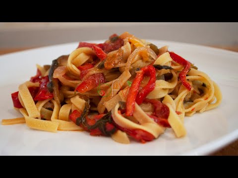 Video: Fettuccine Alle Verdure