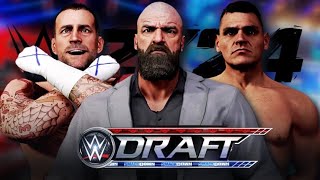 The 2024 WWE Draft! - WWE 2K24 Universe Mode
