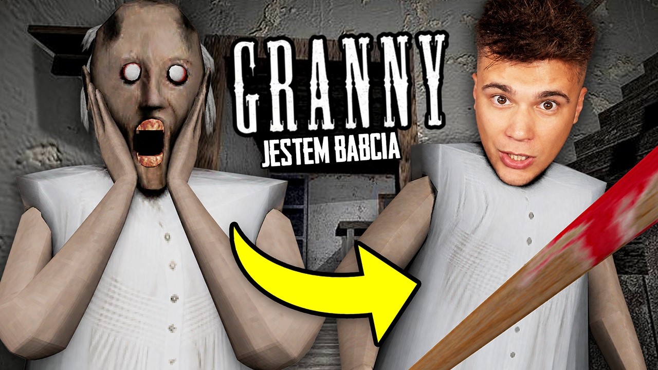 GRANNY ALE JESTEM BABCIĄ... LUSTRZANY DOM *DZIADEK NIE WIERZY*