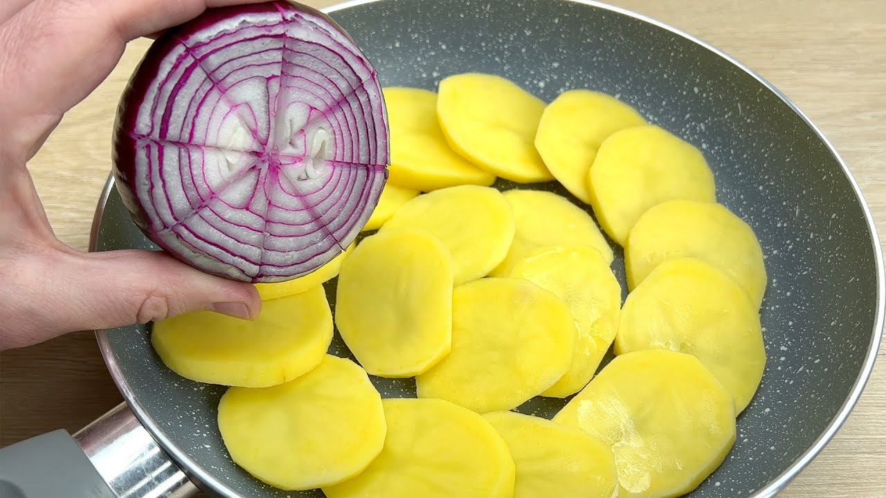 ⁣Fügen Sie einfach Zwiebeln zu Kartoffeln hinzu und das Ergebnis wird gut sein #119