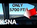 PILOT&#39;S NIGHTMARE  Landing a Big Jet on a Short Runway at a Busy Airport (Flight Simulator 2020)