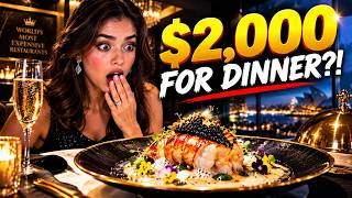 Inside the World's Most Expensive Restaurants | $2,000  Dinner!