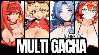 AGUARDANDO NOVIDADES & FAZENDO DIARIAS! MULTI GACHA LIVE 18! #nikke #zzz #umamusume