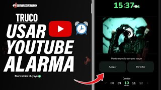 Usar YOUTUBE como ALARMA, Despertador 🔴 screenshot 2