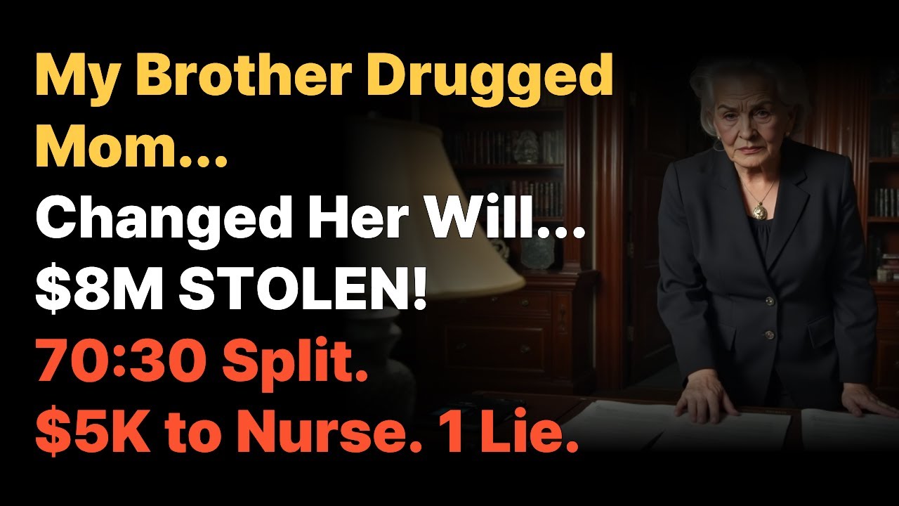 My Brother Stole Mom's Inheritance While She Was Dying… Then Smiled at the Funeral