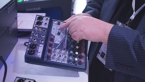 Soundcraft Notepad Mixer Series @ Musikmesse 2017