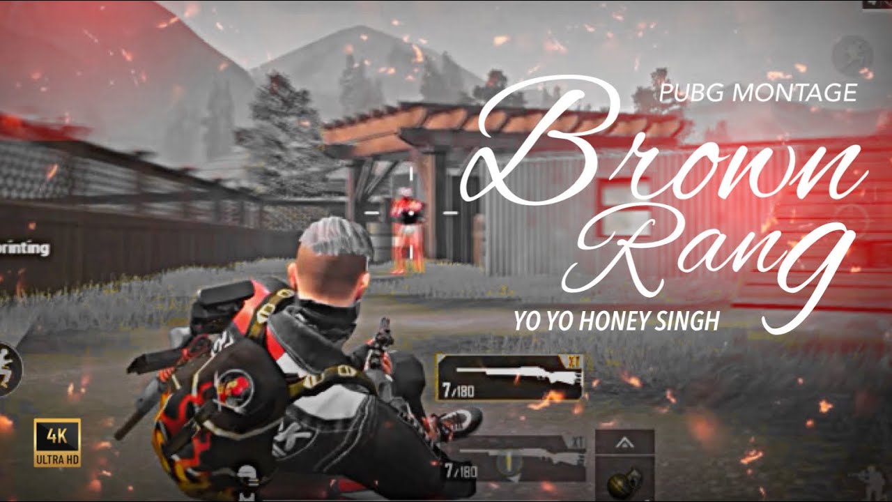 YO YO HONEY SINGH - BROWN RANG X PUBG MONTAGE | M Δ N I Z