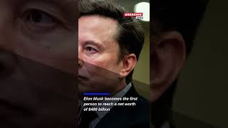 Elon Musk Makes History: First Person with $400 Billion Net Worth