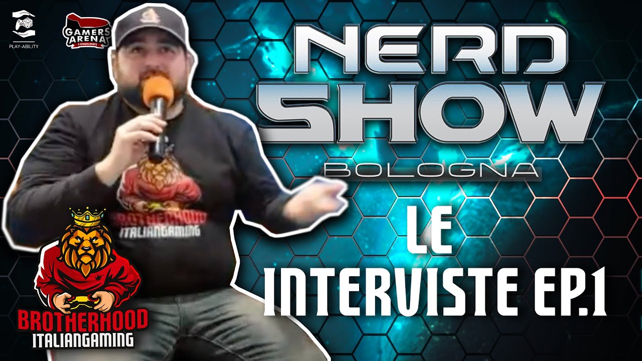 Sabato Bologna nerd show primo intervento in fiera ep1 YouTube