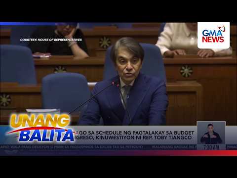 Pagbabago sa schedule ng pagtalakay sa budget ng Kongreso, kinuwestiyon... | Unang Hirit