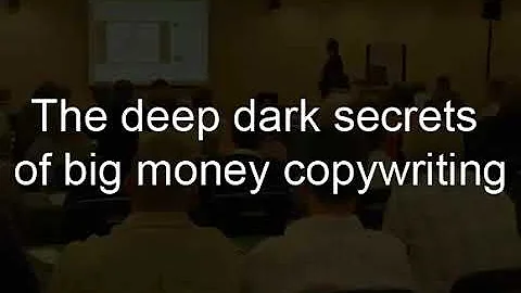 The deep dark secrets of big money copywriting