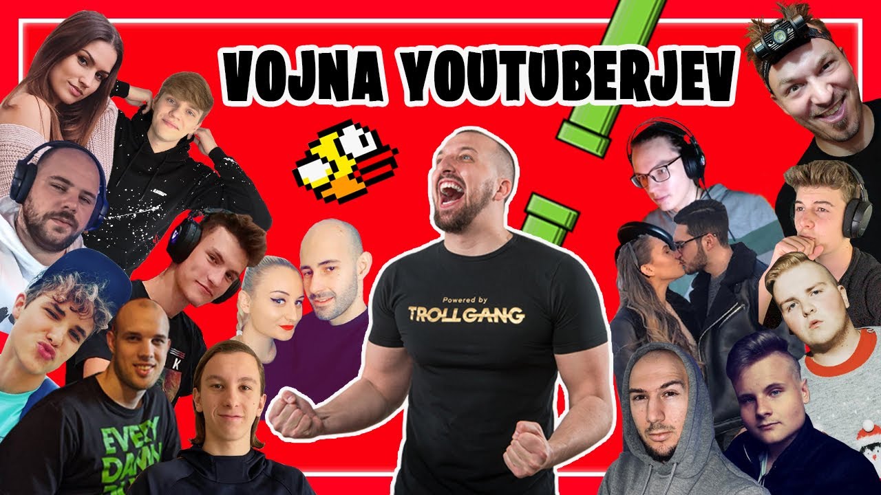 VOJNA YOUTUBERJEV 2020