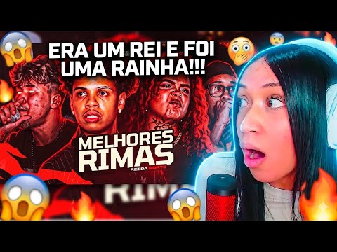 MELHORES RIMAS REI da NORTE! 👑 REACT