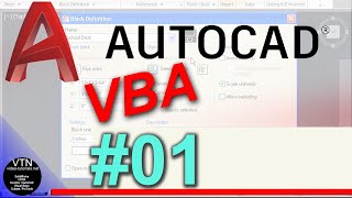 AutoCad VBA 01 ( What is VBA )