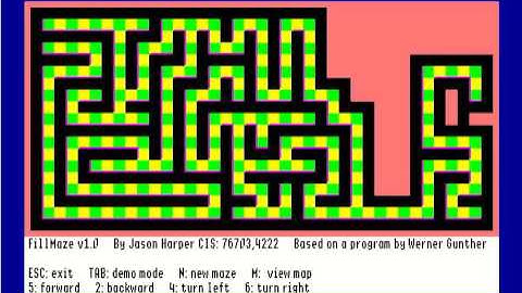 APPLE IIGS FILLMAZE FROM CDROM GEM Generous Efforts of Many Project