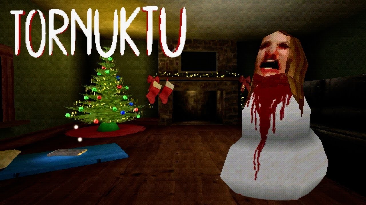 Este juego de terror navideño es muy aterrador  (TORNUKTU)😱😱