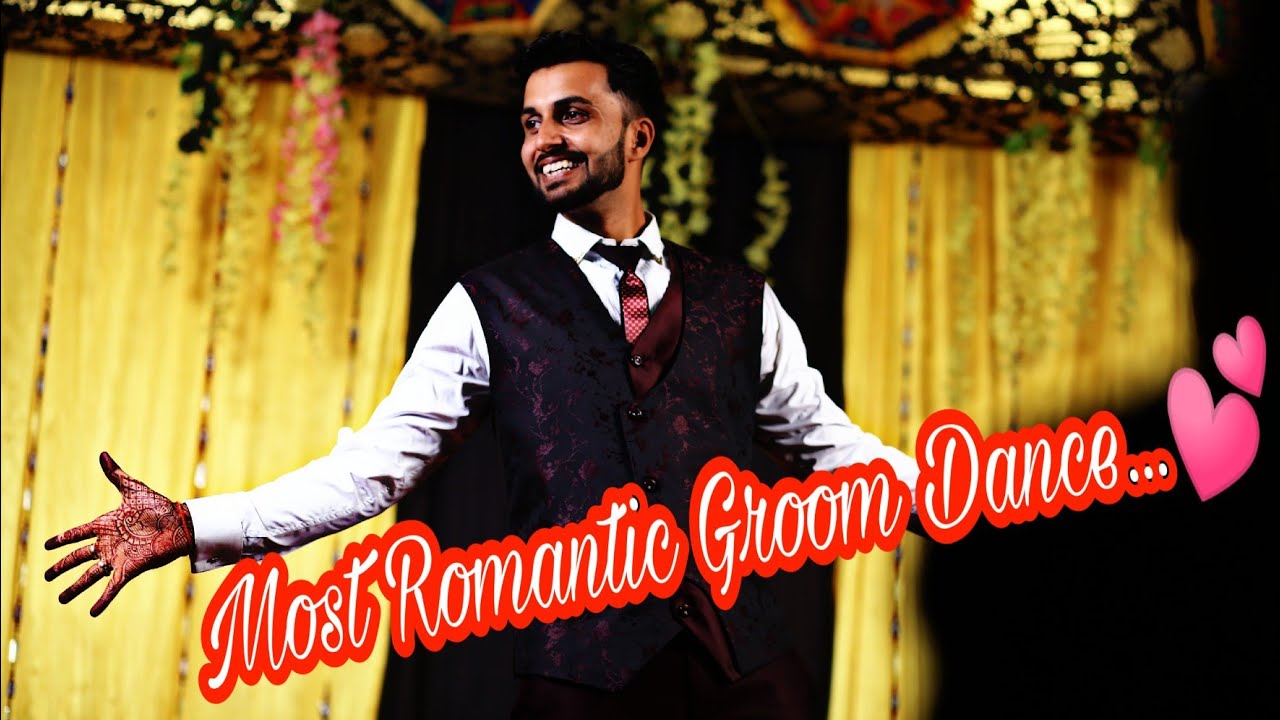 Most Romantic Groom Dance Ever...!!❤️❤️|| Adarsh Rajput ||