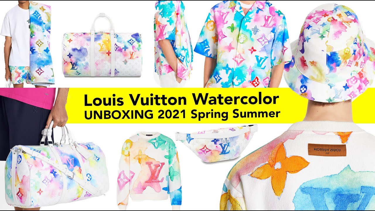 louis vuitton watercolor collection 2021