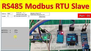 How to Make Arduino Modbus RTU Slave using RS485 | Full Tutorial