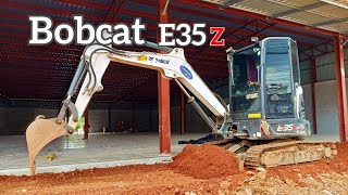 Bobcat E35z คันเล็กคล่องตัว ทำงานเร็ว