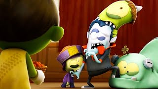 zizi has turned the monsters into zombies spookiz cartoons for kids wildbrain kids