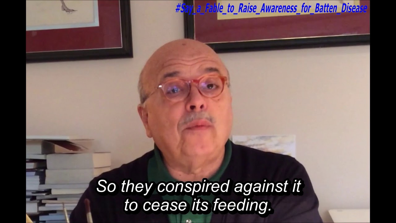 Giannis Xantoulis Says a Fable to Raise Awareness for Batten Disease